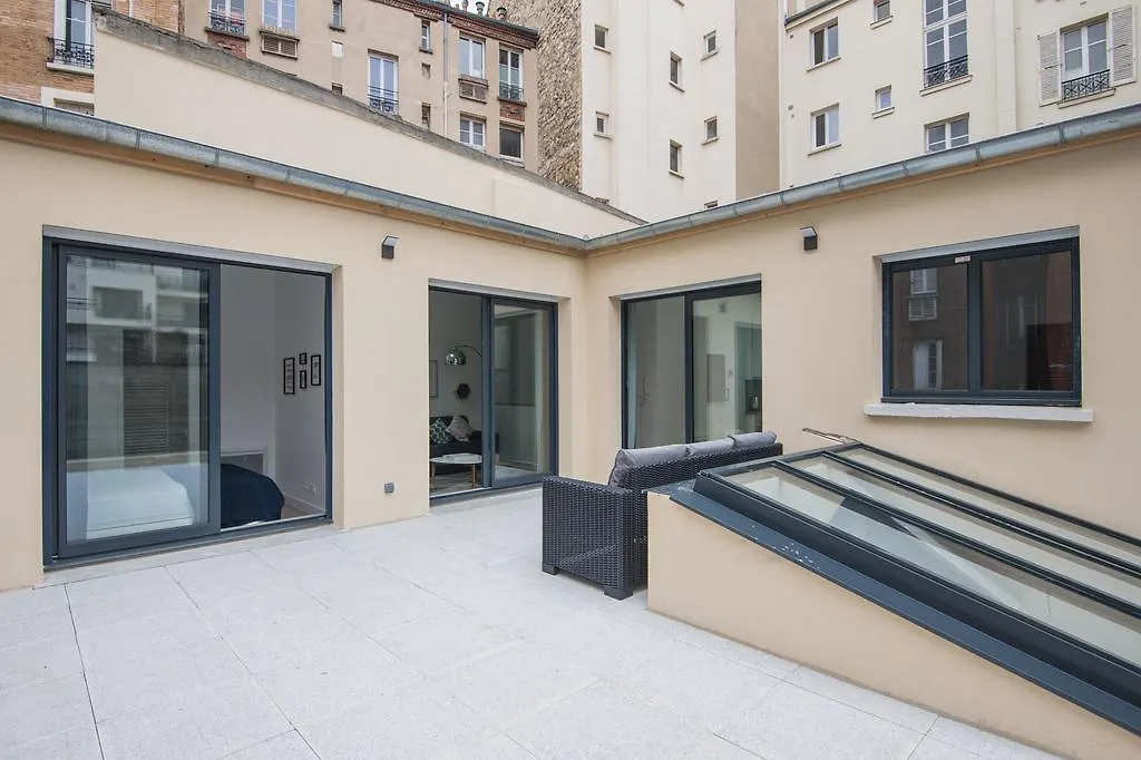Le Scandinave, F3 Avec Terrasse, Villa Saint Charles パリ アパート